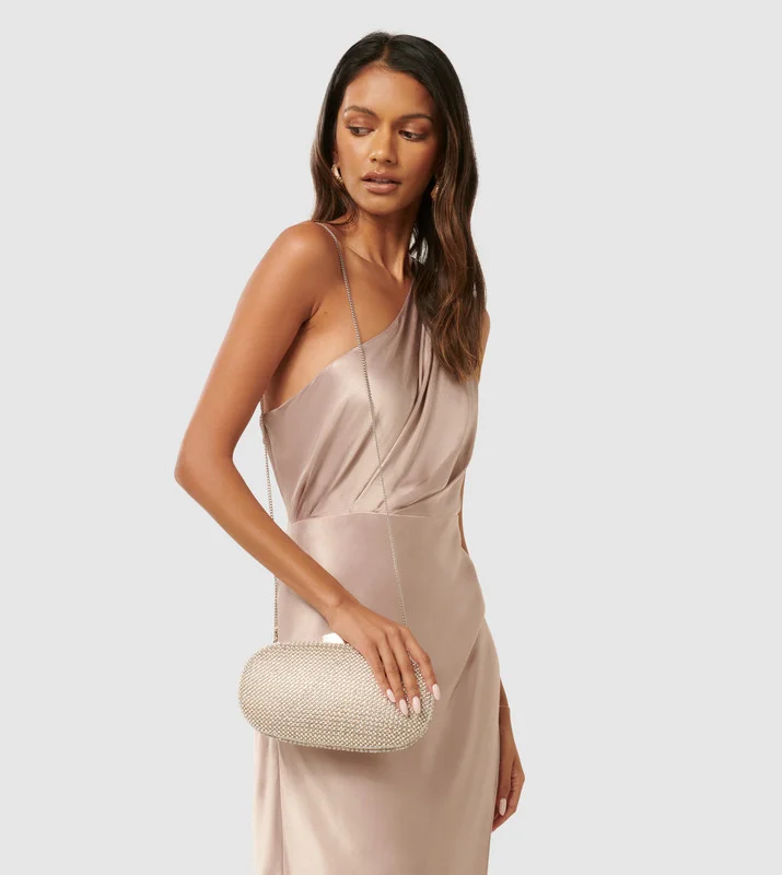 forever new  SIGNATURE ORLA Embellished Clutch for Women | Best Price UAE